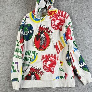 Chinatown Market Monogram Sweatshirt L Hoodie All Over Print Lawyer Streetwear